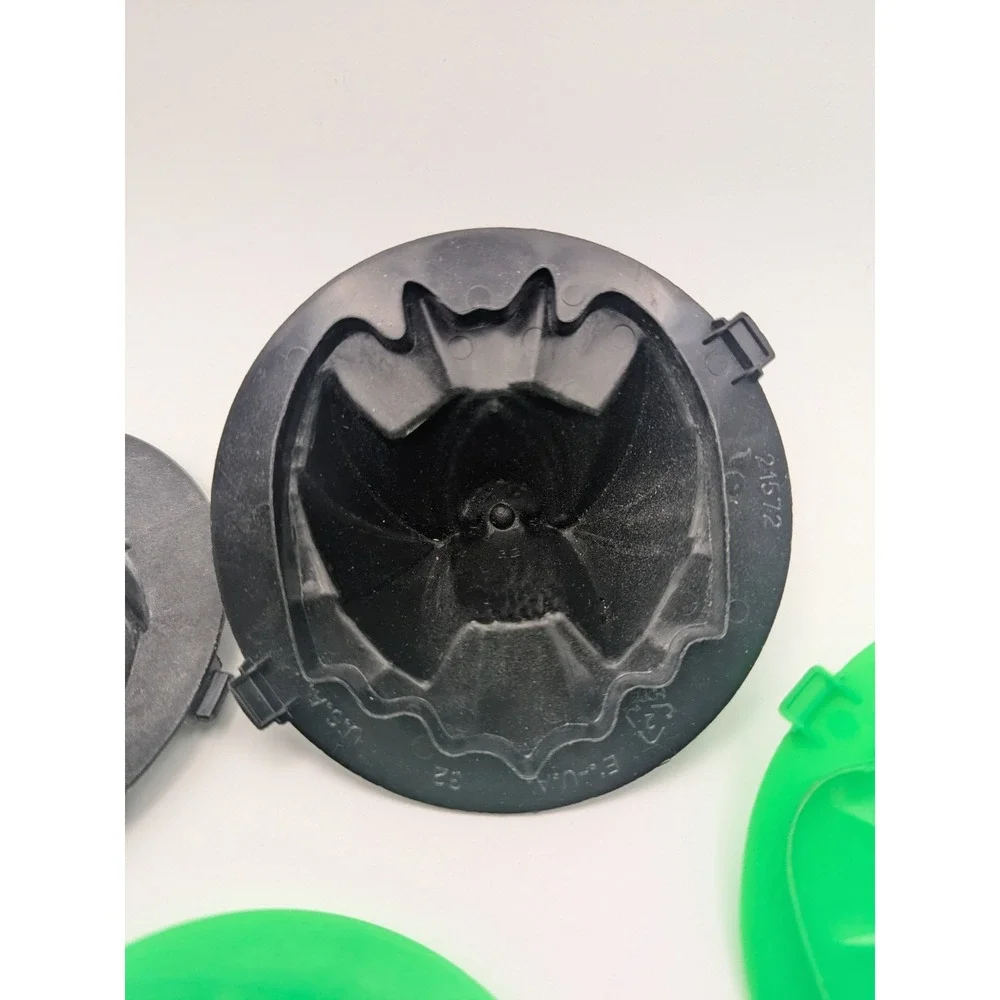 1990s McDonalds Halloween Meal‎ Bucket Replacement Cookie Cutter Lid Pumpkin Bat